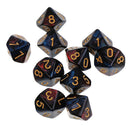 10pcs 10 Sided Dice D10 Polyhedral Dice for Dungeons and Dragons Table Games Red
