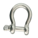 316 Stainless Steel D Bow Shackle Pin Joint Connect Anchor Buckle, 3/4inch