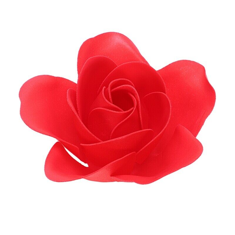 18Pcs Creative Gradient simulation rose Soap flower Red Z7Q3