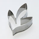 3pcs Cake Mold Peony Flower Leaves Cake Cutter Mold Stainless Steel Cookie  F7M7