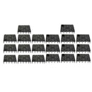 20 Pieces Isolate Board Divider Fish Tank Bottom Black Filter Tray Great Gifts