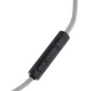 3.5mm Replacement Headphone Audio Cable with Remote & Mic for ATH-M40x