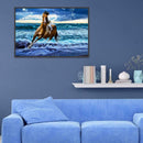 5D DIY Diamond Painting Running Horse Cross Stitch Embroidery Rhinestones