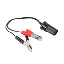 30A Large Battery Charger Alligator Clips Red/Black Booster Cable Clamps fo U8A9