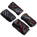 1x Pretty Ethnic Auto Car Steering Wheel Cover Breathable Flax Universal Mw