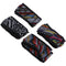 1x Pretty Ethnic Auto Car Steering Wheel Cover Breathable Flax Universal Mw