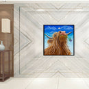 5D Full Drill Diamond Painting Animal Yak Rhinestone Bead Mosaic (B2294)