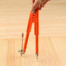 Precision Drafting Scribing Compass Caliper with Pencil Holder Map Plotting