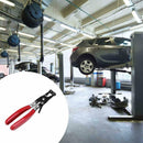 1pc Straight Throat Jaw Nose Vehicle Repair Tool Hose Clip Clamp Pliers