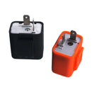 2PCS 2Pin Adjustable LED Flasher Relay Turn Signal Indicator Motorbike
