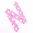 7pcs Kid Baby Girl Headbands Lovely Dot Print Headwrap Big Bowknot Headwear