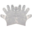 100x Disposable children's gloves PE gloves children's protective gloves OZ