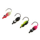 4Pcs/Set Winter Ice Fishing Hook Lure Lead Jig Head Hooks Baits Crank Hook