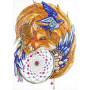 5D DIY Special Shaped Diamond Painting Fox Pattern Cross Stitch Wall Decor