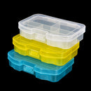 Travel 5 compartment dispenser case pill box medicine tablet holder organizer Kw