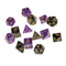 14x Acrylic 16mm Polyhedral Dices Set For D&D Table