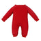 Winter Newborn Baby Thicken Fleece Cartoon Long Sleeves Romper(Red/70)