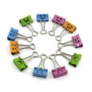 10pcs School Office Home Metal File Ticket Paper Binder Clips Document Holder
