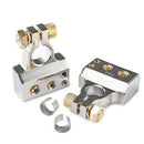 Battery Terminal Set 0 8 10GA Universal Positive Negative Clamp Car Accessories