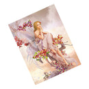 Ribbon Embroidery Cross Stitch Kits DIY Home Decor Embroidery Set 48*60cm,