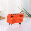 Peterhot Mini Speaker Retro Tv Mobile Phone Bracket Wireless Bt Speaker Por