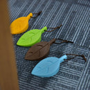 Leaves Silicone Door Stopper Door Block Children Anti-Folder Hand Security BX