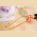10 pcs novelty Lollipop ballpoint pen school stationary store school suppli D7V4