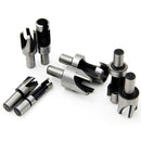1X(1 Lot 16Pcs Wood Plug Cutter Cutting Dowel Maker Tool Carpentry Straight