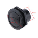 4 Pair Boat Interior Side Roof Air Exhaust Vent Ventilation Outlet Black 70x45mm