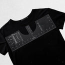 T-Shirt Ruler Guide Vinyl T-Shirt Ruler - Sublimation Designs on T-shirts
