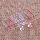 Clear Plastic Parallel Stitch Foot Feet Presser fr Home Domestic Sewing Machine