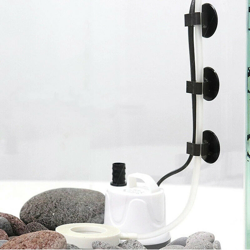 Suction Cup Clip Oxygen Tube Power Cord Buckle Fish Tank Wire Finisher Hose S Hn