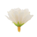 100 Artificial Daisy Flowers Flower Heads Bridal Clips Foral Craft DIY Beige