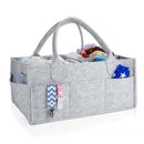 Large Portable Baby Diaper Caddy Organizer - Functional Baby Diaper Basket