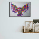 5D DIY Full Drill Diamond Painting Colorful Bird Cross Stitch Embroidery