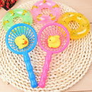 5pcs/set Mini Swimming Rings Rubber Yellow Ducks Cute Floating Baby Bath T MO