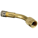2 pcs 135 Degree Angle Air Tyre Valve Extension Adaptor Long Shank for Moto