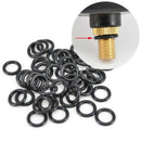 Carp Fishing Tackle Rubber O Rings Black For Fishing Bite Alarms, Rod Pods,