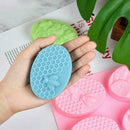 DIY Baking Tool Little Bee Handmade Cake Mold 6 Forms Making For Soap Soap I2D8