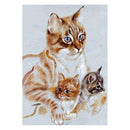 5D DIY Full Drill Diamond Painting Cute Cats Cross Stitch Embroidery Kit