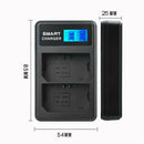 NP-FZ100 Battery Dual Slot Charger USB Input Portable For Sony Alpha 9 A9 9R