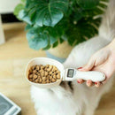 Pet Dog&Cat Food Measuring Spoon Weighing Scale Cup Portable Feeding Bowls G7X8
