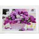 DIY Crystal 5D Lavender Flowers Painting Cross Stitch Diamond Kits R8H5