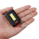 Mini LED COB Flashlight Waterproof Portable Keychain Torch Light Camping L %a