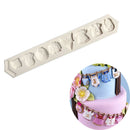 Baby Clothes Silicone mold fondant mold cake decorating tools chocolate mould JR