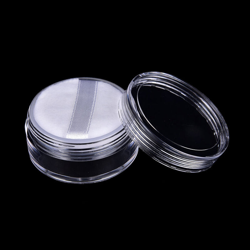 12ml  Cosmetic Sifter Loose Jar Container Puff Box Makeup With Puff TwJ Kw