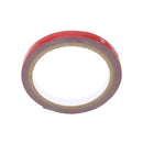 10mmx3m Red Waterproof Self Adhesive Car Trim Double Sided Strong Foam Tape