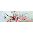 Diamond Painting Birds on Flower Tree Full Round Drill Wall Picture 80x30cm