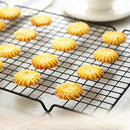 4X(Non-Stick Cake Cooling Rack Baking Rack Cookies Biscuits Bread Muffins DR1E9)
