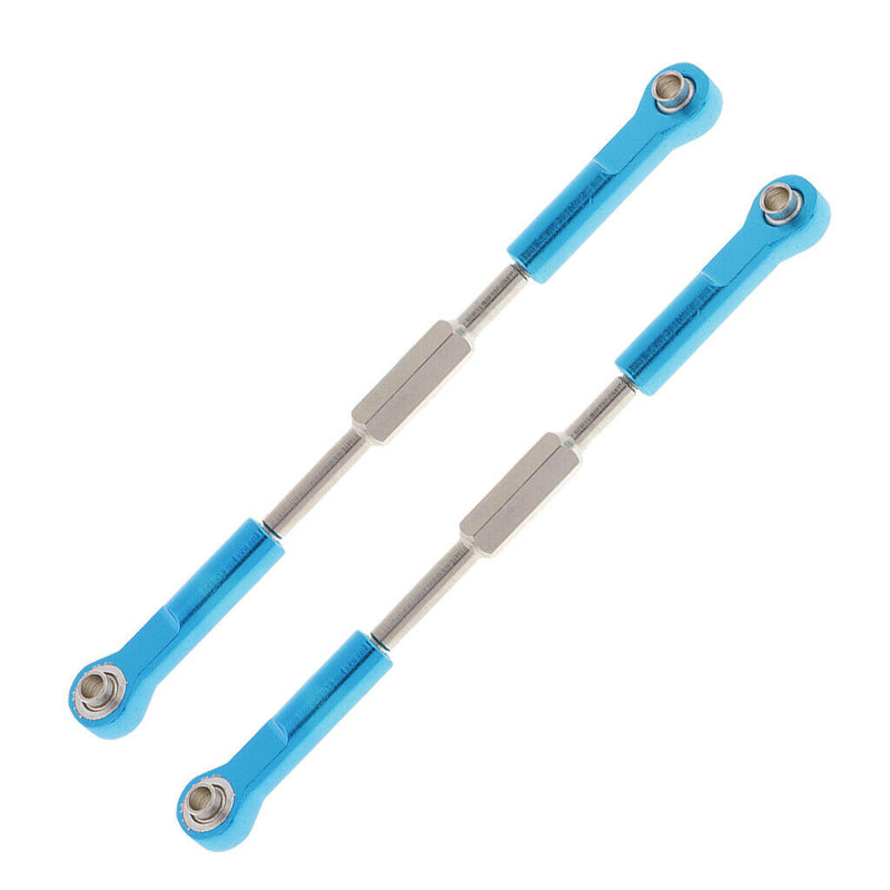 2 Pieces Steering Linkage Pulling Rod for 1:10 RC Car Rock Crawler DIY Parts